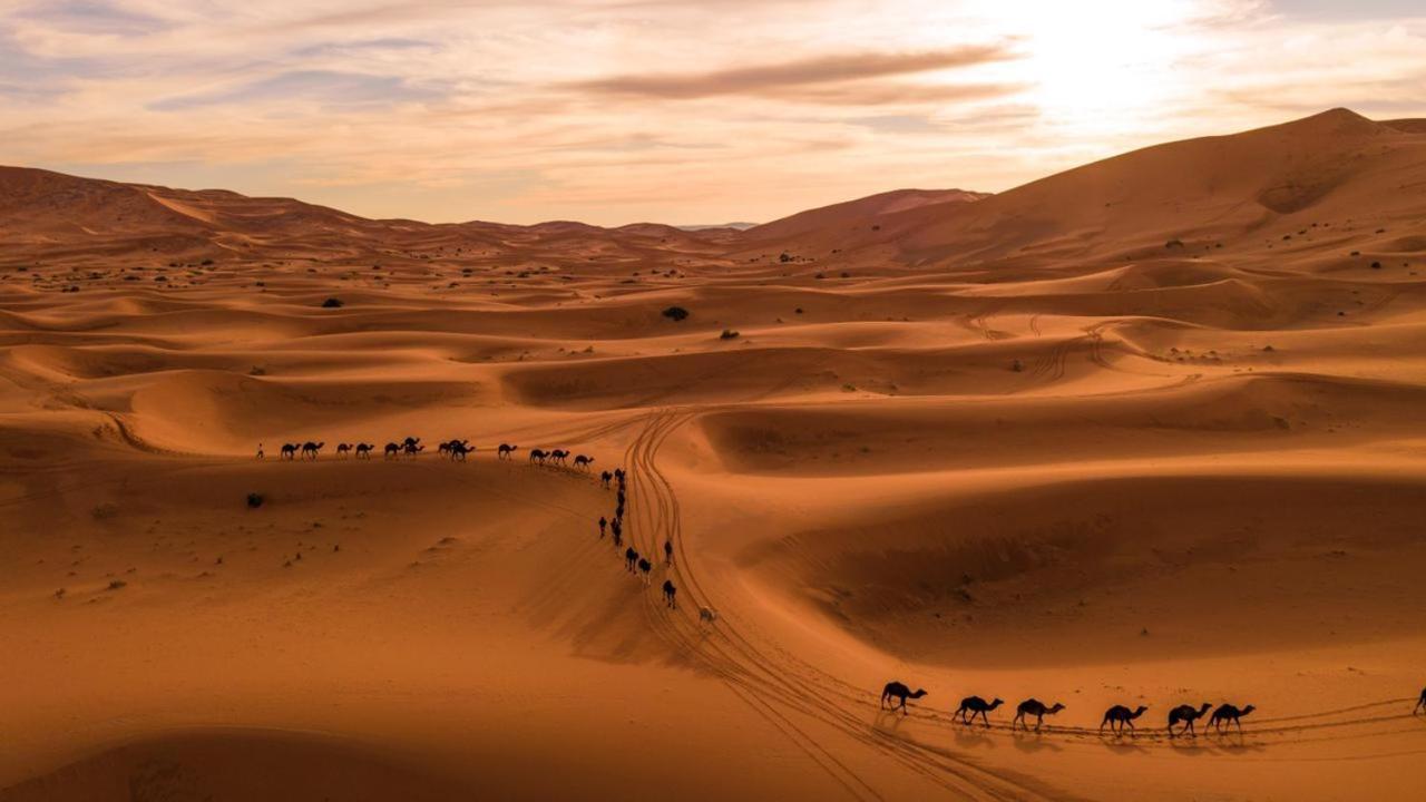 Caravanserai Luxury Desert Tented Camp Merzouga Exterior foto