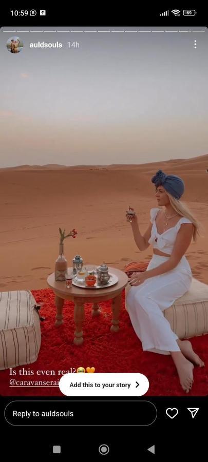 Caravanserai Luxury Desert Tented Camp Merzouga Exterior foto